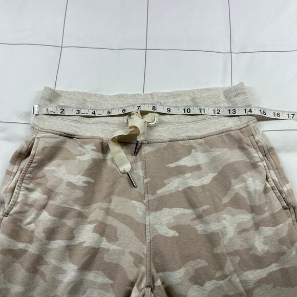 Athleta Pants Womens Small Cream Tan Camo Balance Printed Jogger Lounge Active - Picture 7 of 11